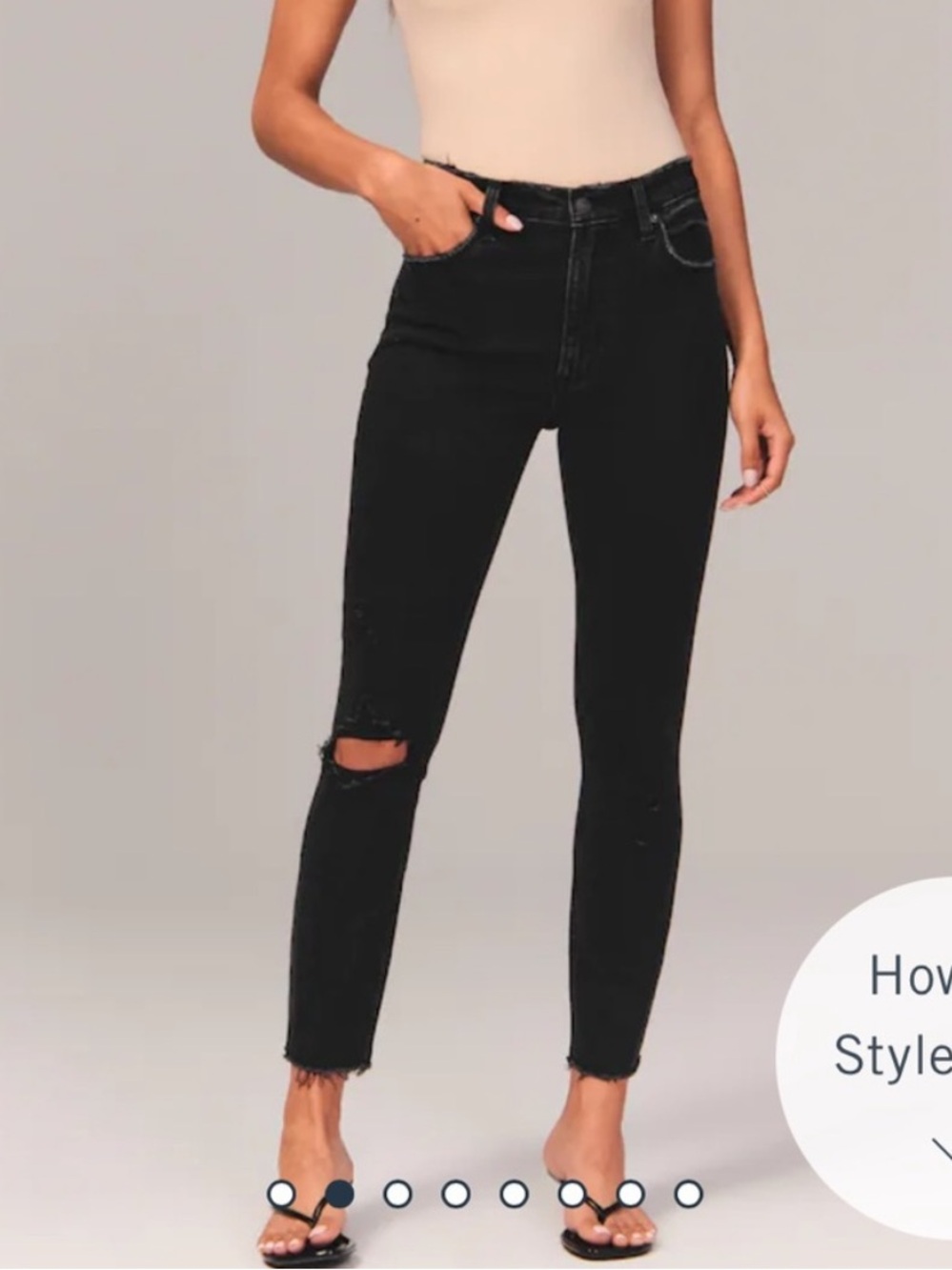 Abercrombie High Rise Skinny Jean